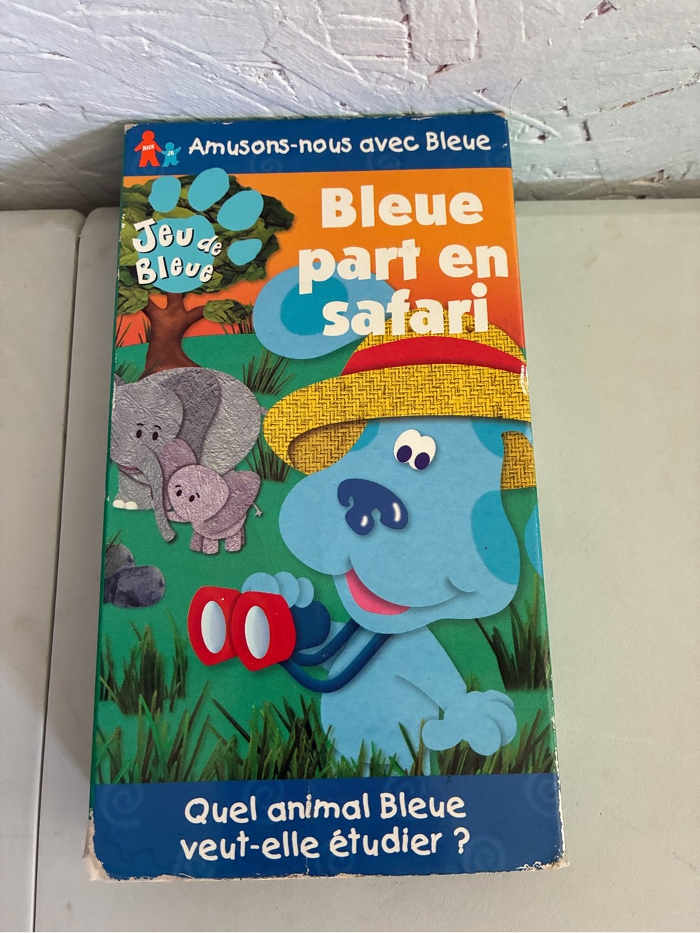 Bleue part en safari - Bleu Children’s Educational Game
